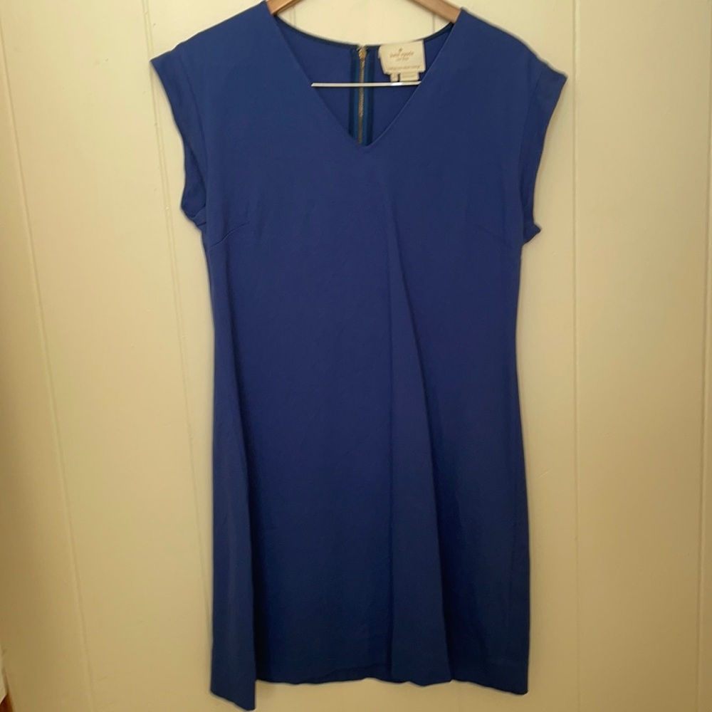 Kate Spade blue knee length dress, size 12